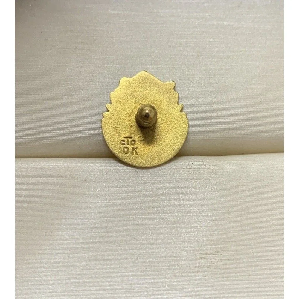 FOE Fraternal Order Of Eagles Past Worthy President 10K Gold Screw Pin